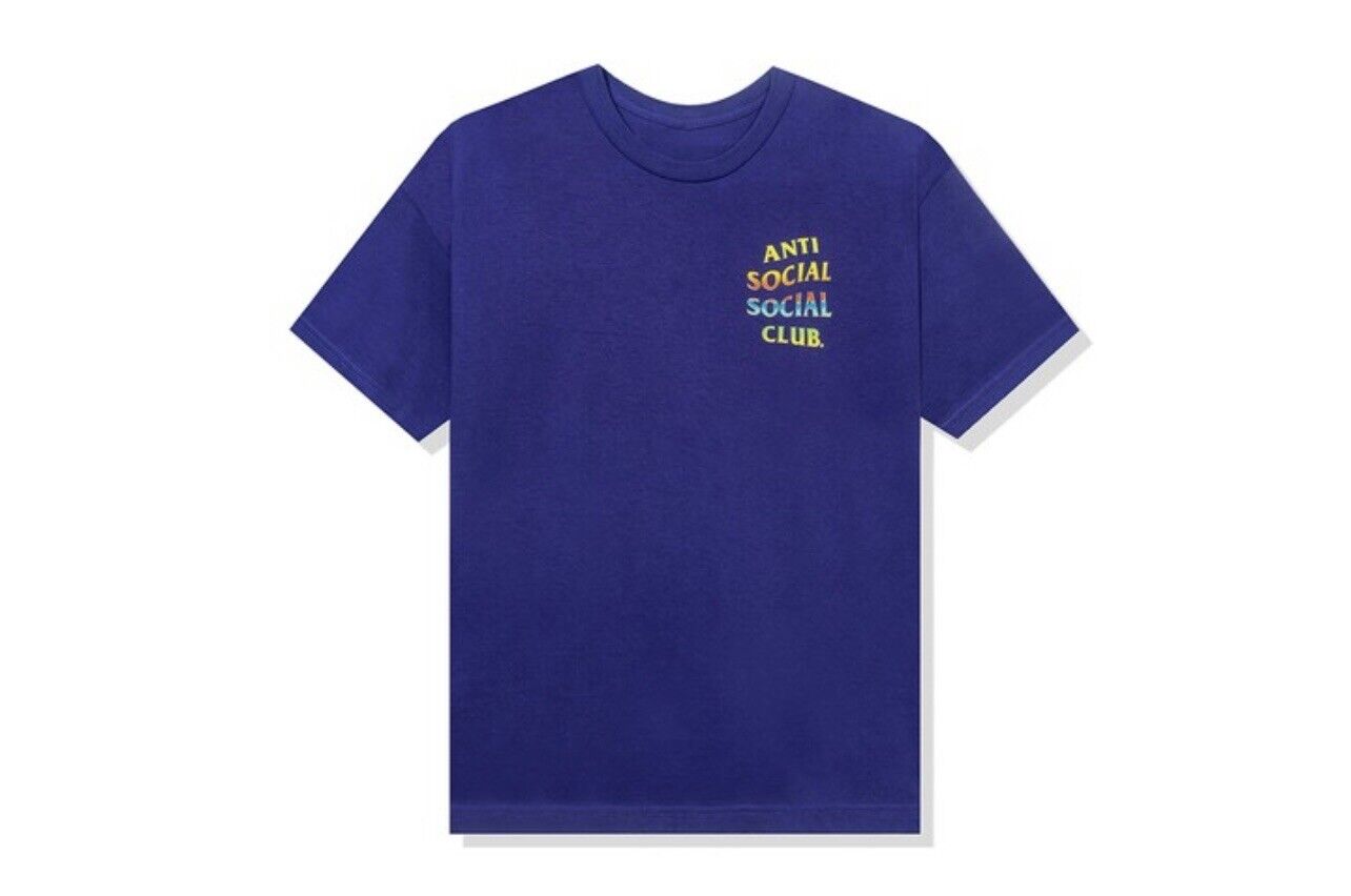 anti social social club purple shirt